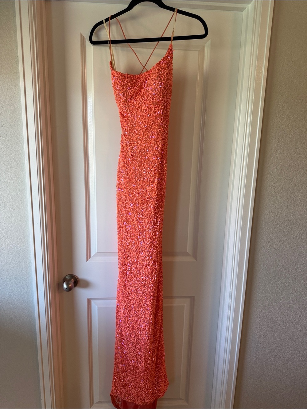 Aleta Sequin Slip Dress - Corsl Size 00